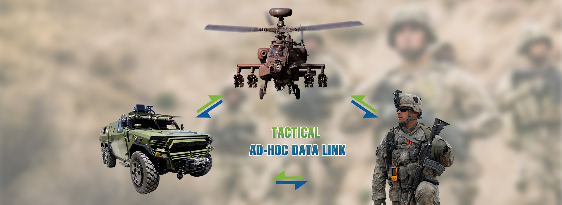 Tactical ad-hoc data link